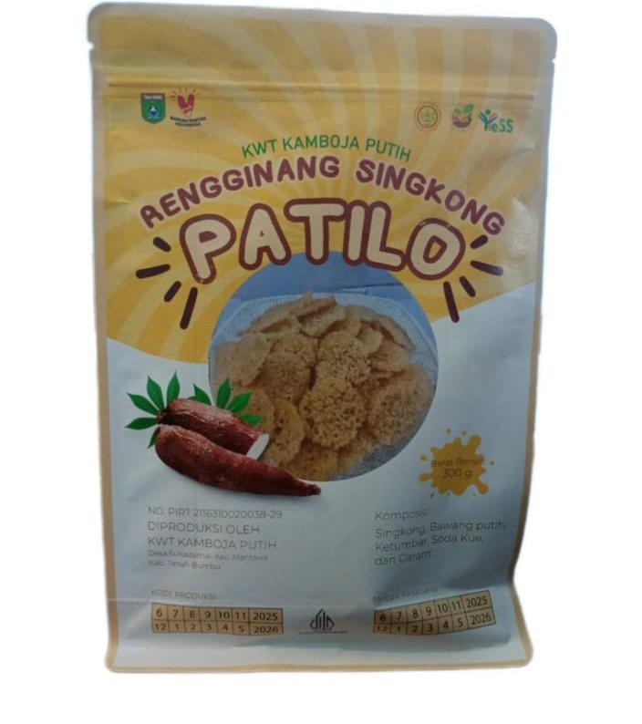 Rengginang Singkong Patilo Mentah 300 Gram